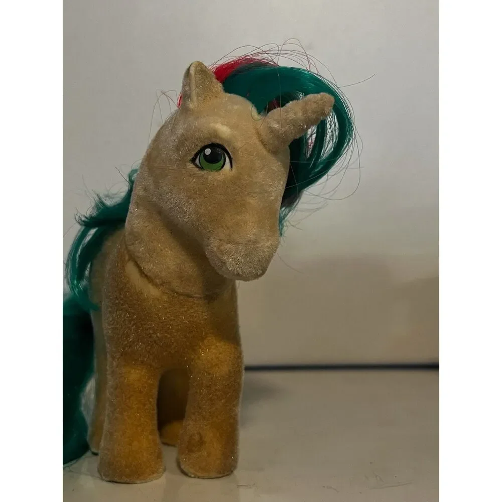 Vintage G1 Hasbro My Little Pony GUSTY Unicorn Maple Leaf Symbols 1984